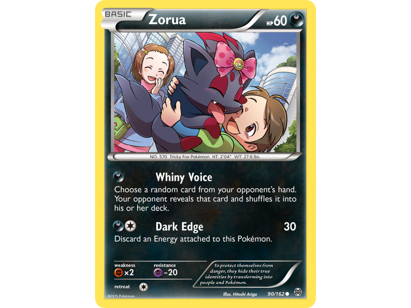 Zorua (Reverse Holo)