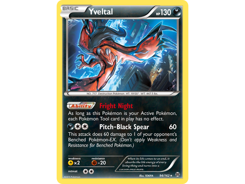Yveltal (Reverse Holo)