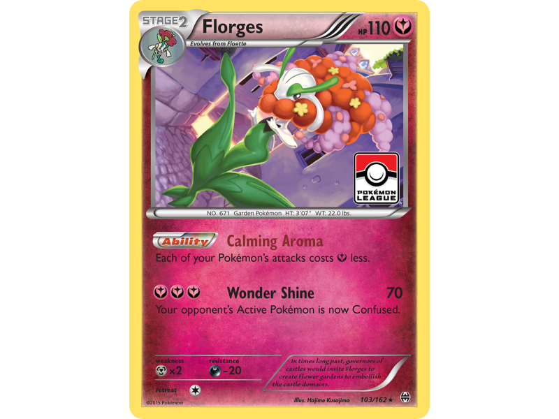 Florges (Reverse Holo)