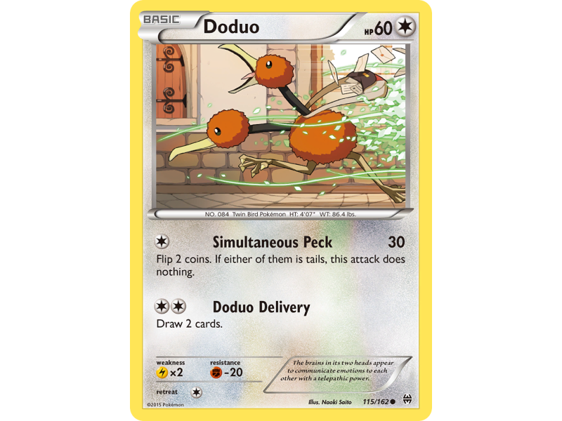 Doduo (Reverse Holo)