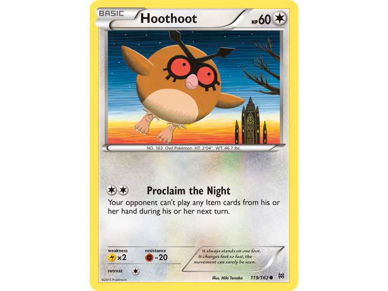 Hoothoot (Reverse Holo)