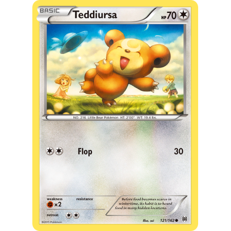 Teddiursa (Reverse Holo)