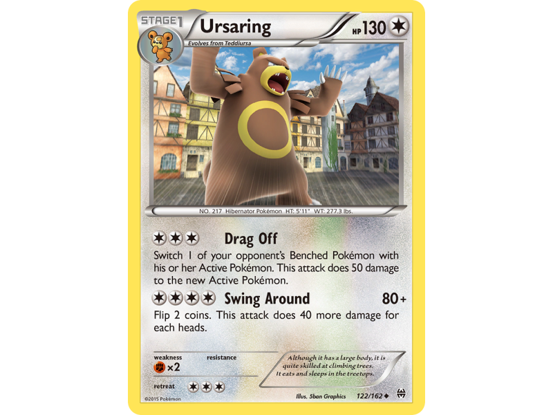 Ursaring (Reverse Holo)