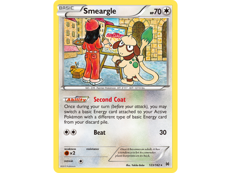 Smeargle (Reverse Holo)