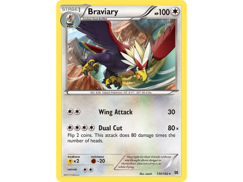 Braviary (Reverse Holo)