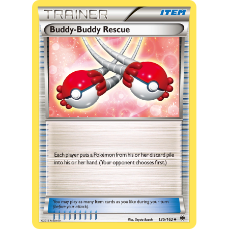 Buddy-Buddy Rescue (Reverse Holo)