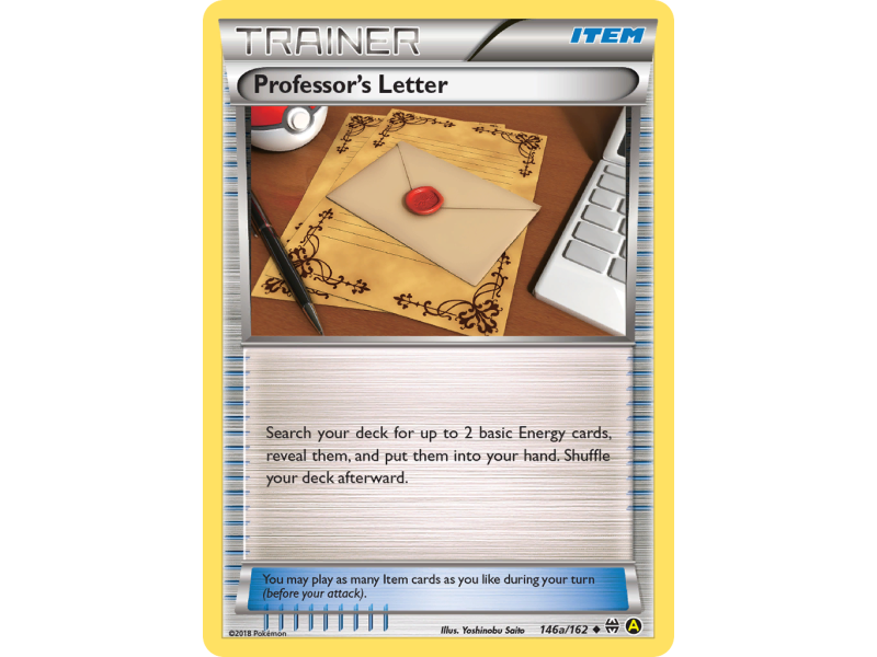 Professor's Letter (Reverse Holo)