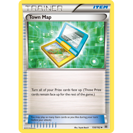 Town Map (Reverse Holo)