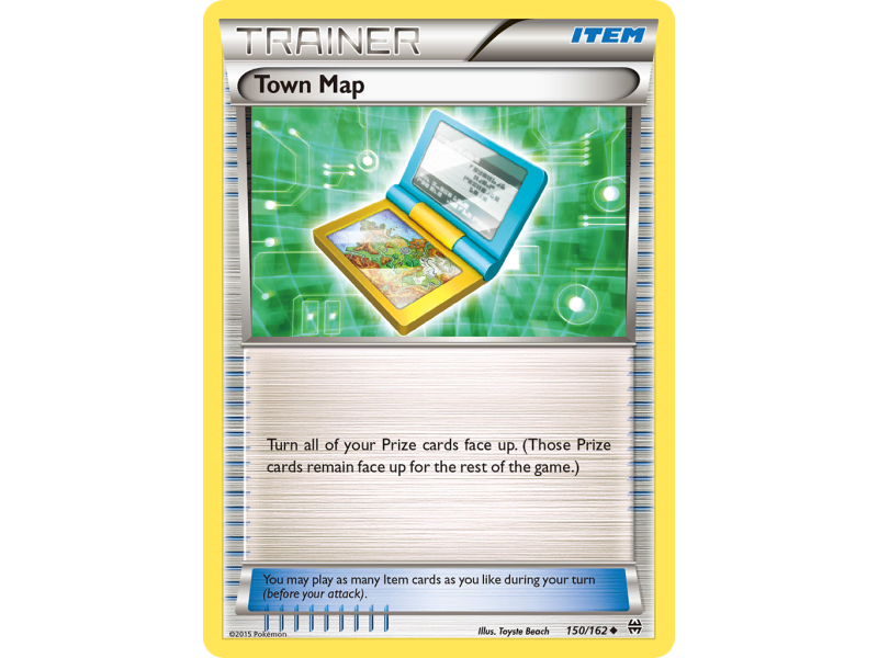 Town Map (Reverse Holo)