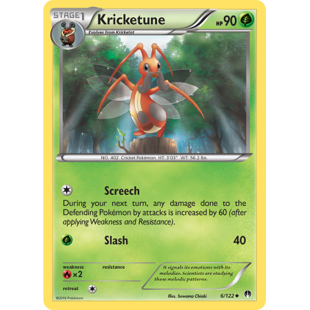Kricketune (Reverse Holo)