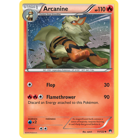 Arcanine (Reverse Holo)