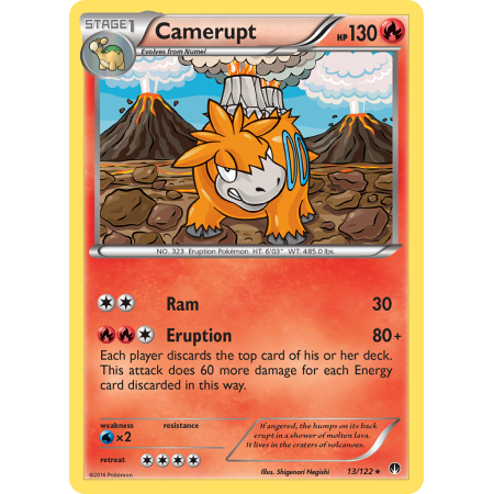 Camerupt (Reverse Holo)