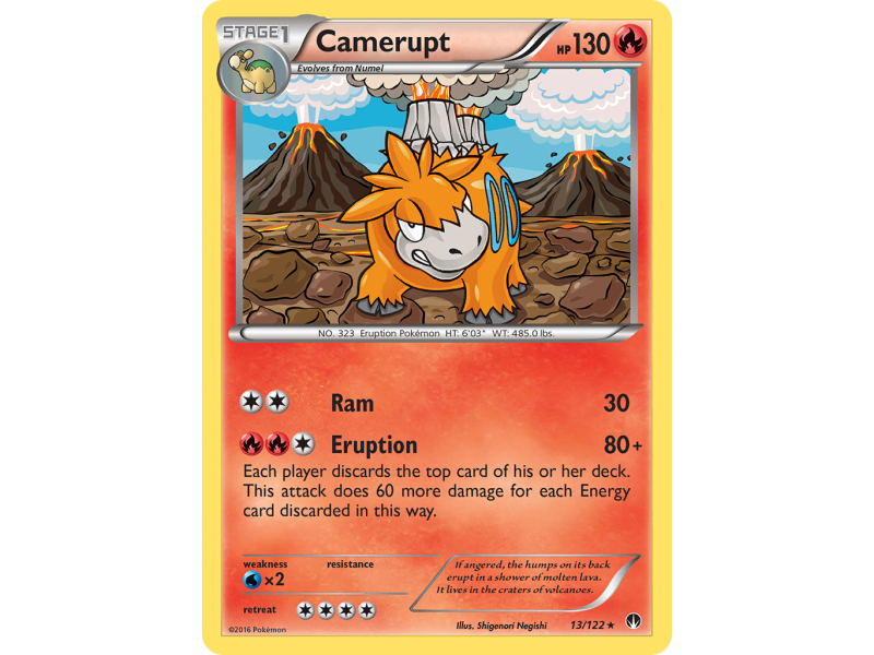 Camerupt (Reverse Holo)