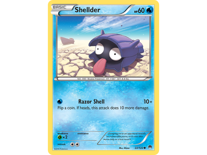 Shellder (Reverse Holo)