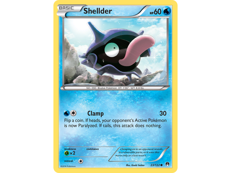 Shellder (Reverse Holo)