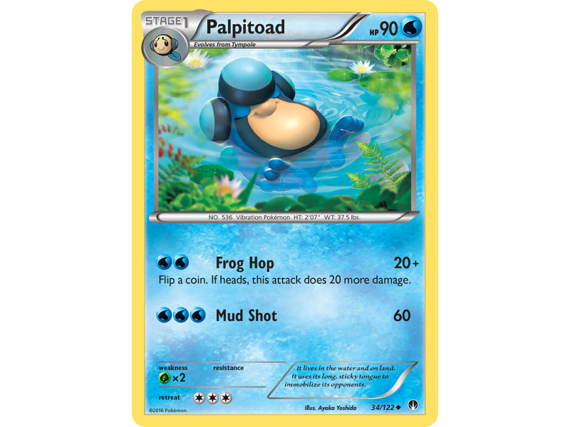 Palpitoad (Reverse Holo)