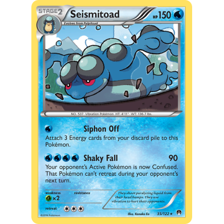 Seismitoad (Reverse Holo)