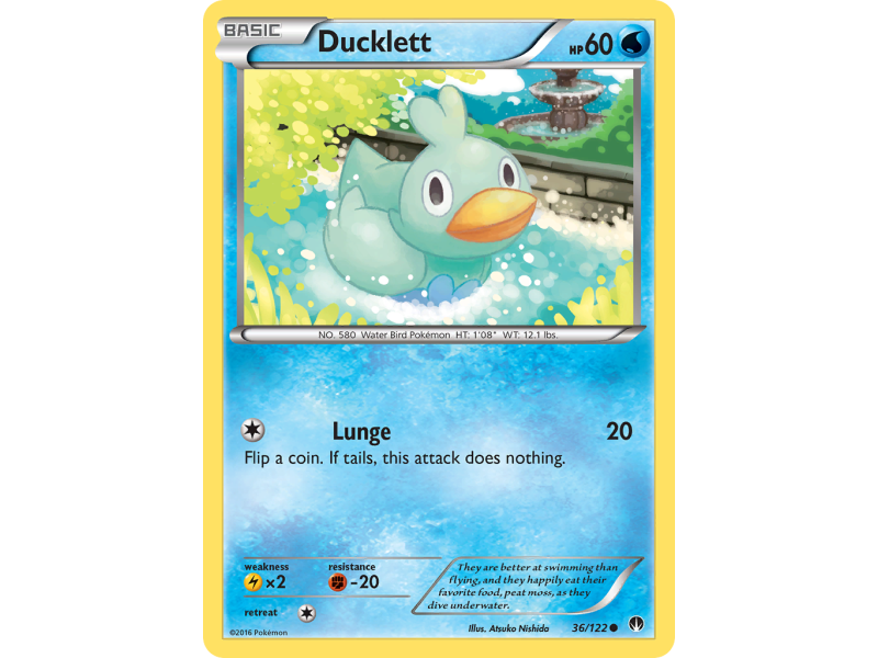 Ducklett (Reverse Holo)