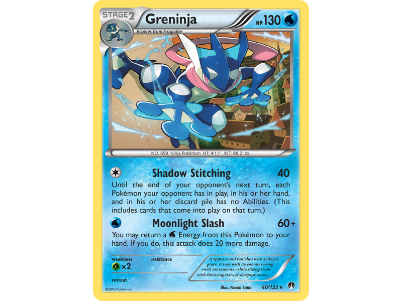 Greninja (Reverse Holo)