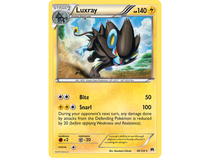 Luxray (Reverse Holo)