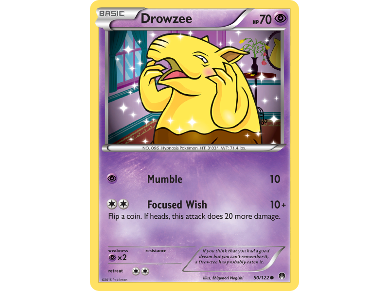 Drowzee (Reverse Holo)