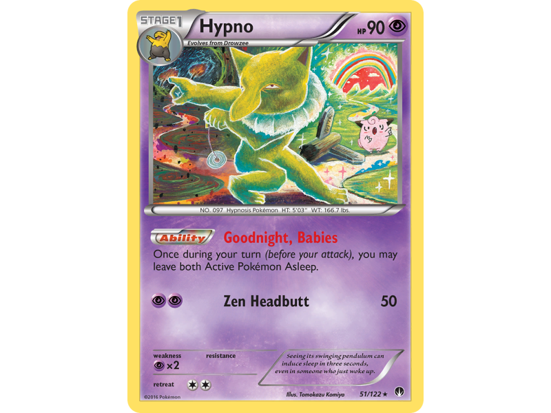 Hypno (Reverse Holo)