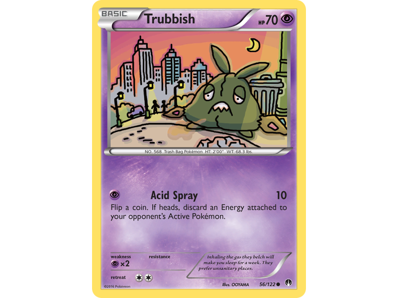 Trubbish (Reverse Holo)