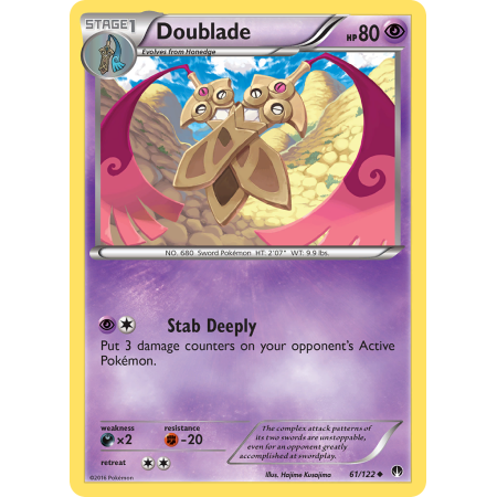 Doublade (Reverse Holo)