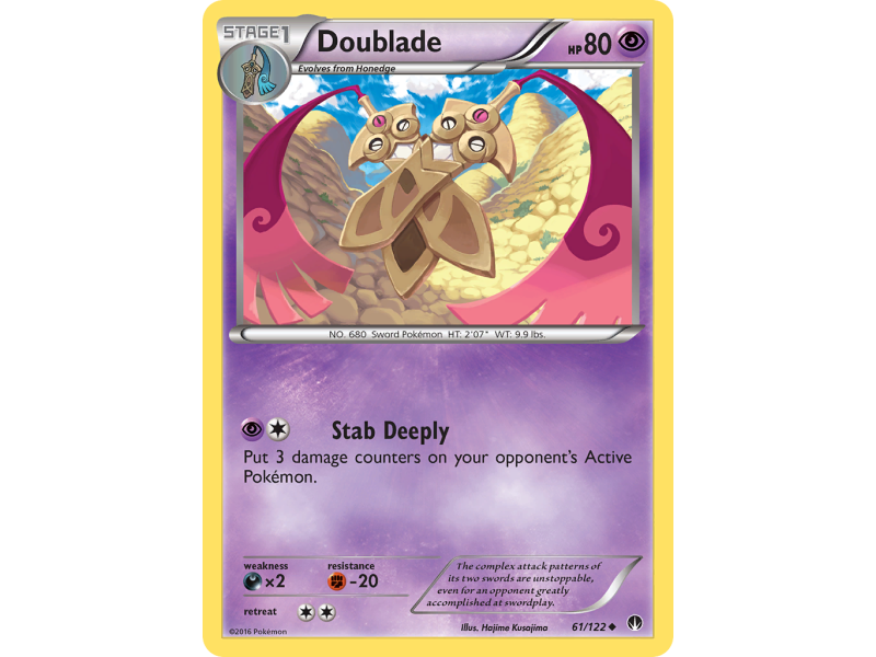 Doublade (Reverse Holo)
