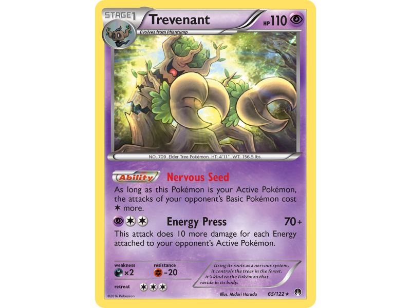 Trevenant (Reverse Holo)