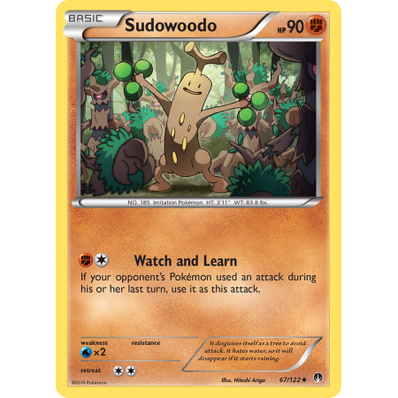 Sudowoodo (Reverse Holo)