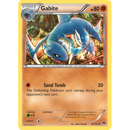Gabite (Reverse Holo)