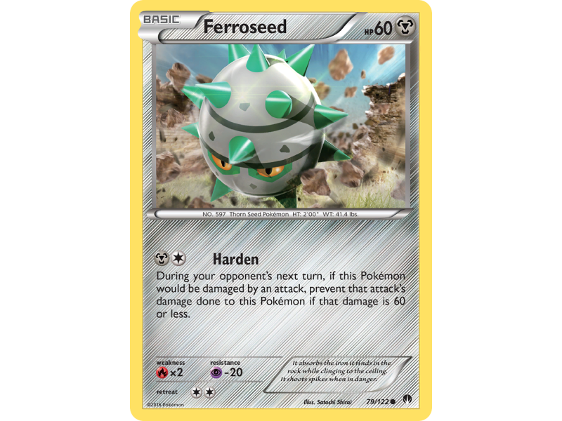 Ferroseed (Reverse Holo)