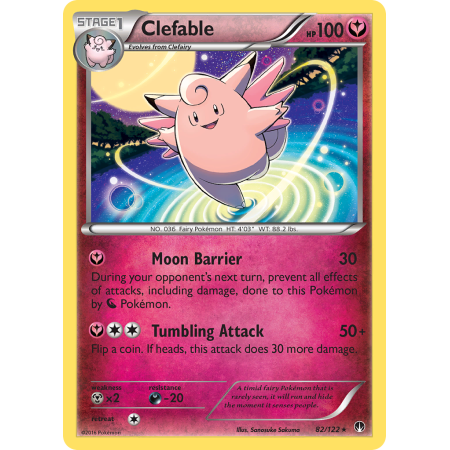 Clefable (Reverse Holo)
