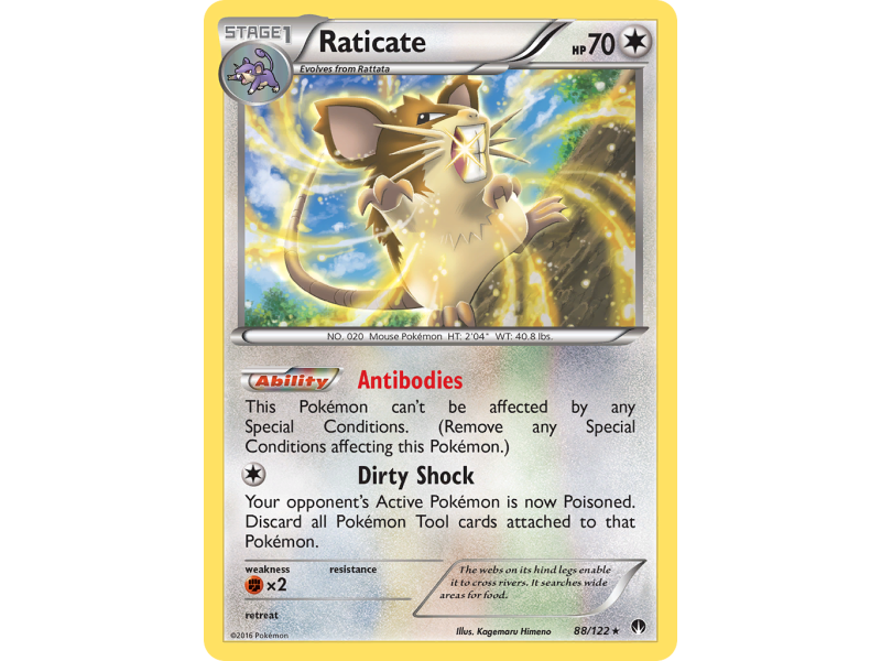 Raticate (Reverse Holo)