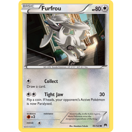 Furfrou (Reverse Holo)