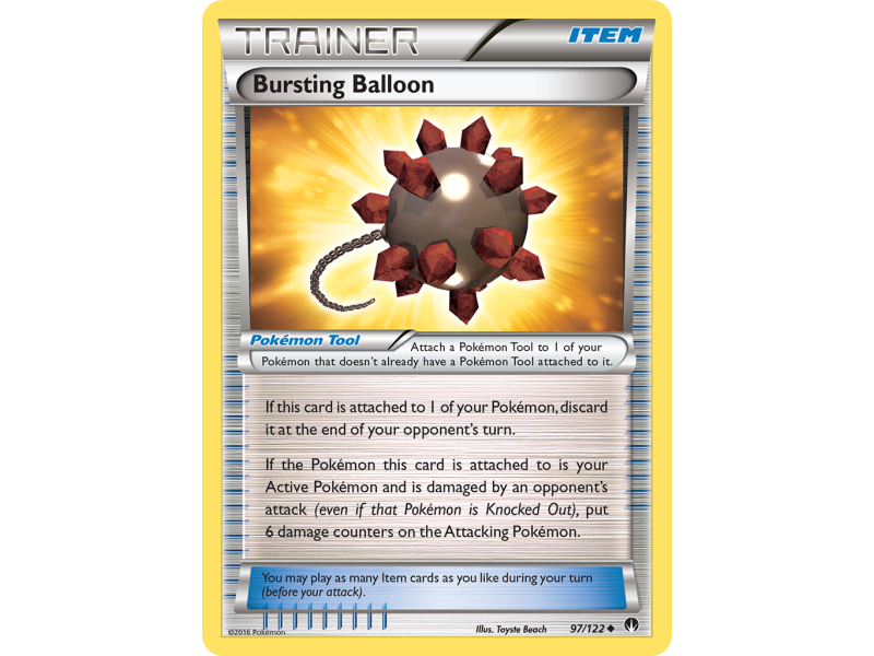 Bursting Balloon (Reverse Holo)