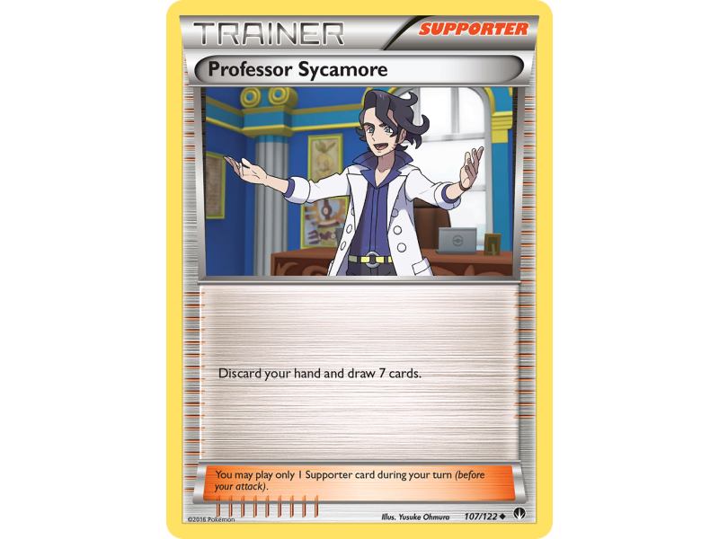 Professor Sycamore (Reverse Holo)