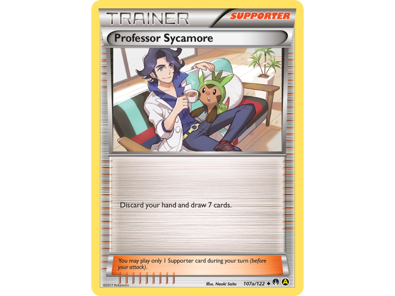 Professor Sycamore (Reverse Holo)