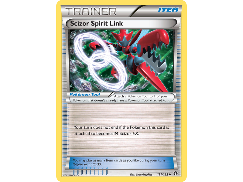 Scizor Spirit Link (Reverse Holo)