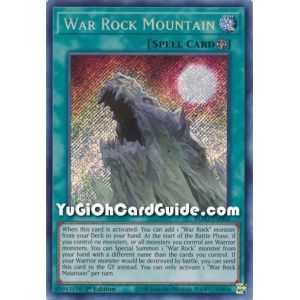 War Rock Mountain (Secret Rare) – Blazing Vortex | Carta YUGIOH en México