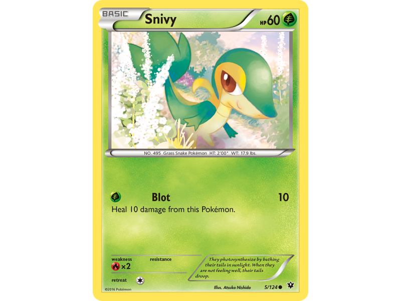 Snivy (Reverse Holo)