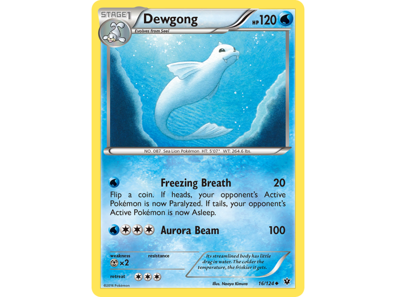 Dewgong (Reverse Holo)