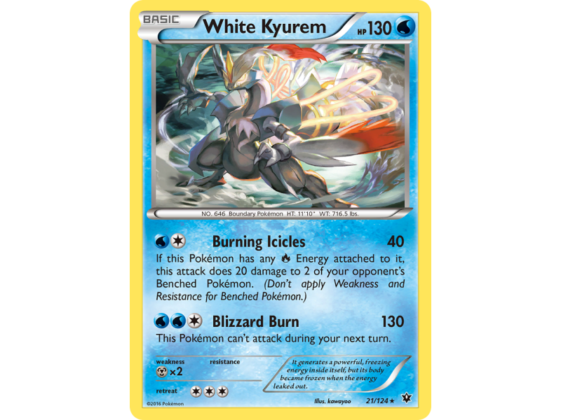 White Kyurem (Reverse Holo)