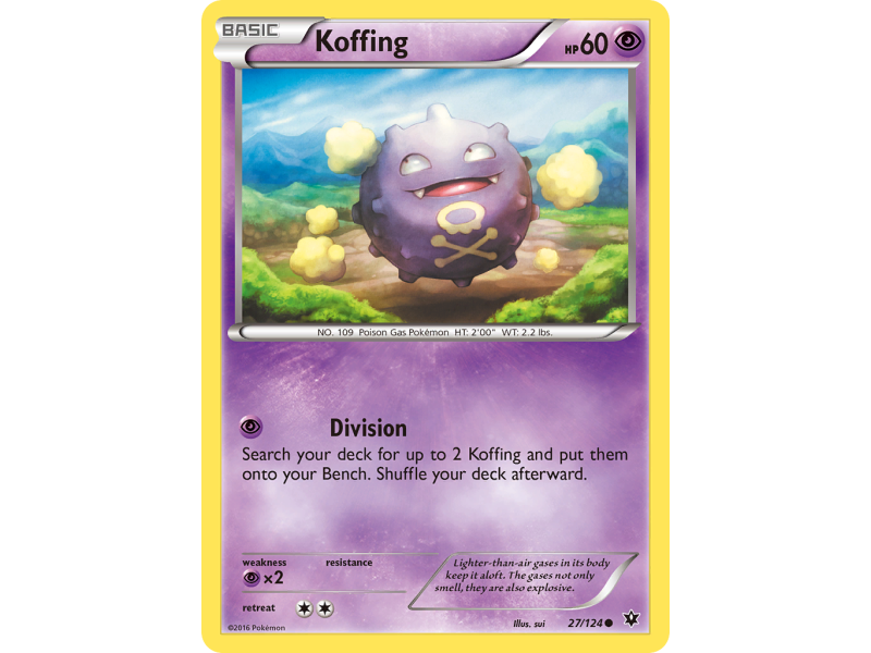 Koffing (Reverse Holo)