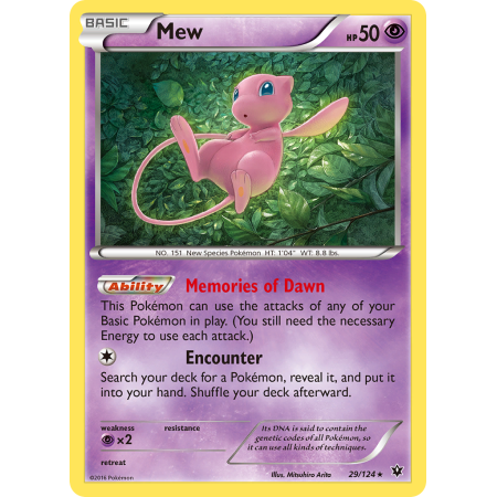Mew (Reverse Holo)
