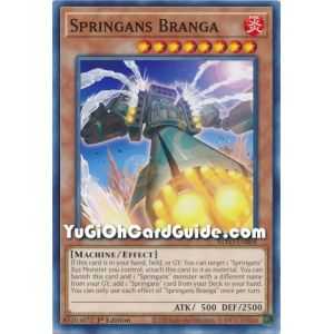 Springans Branga (Common) – Blazing Vortex | Carta YUGIOH en México