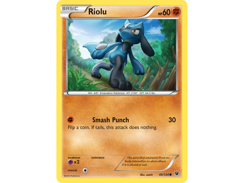Riolu (Reverse Holo)