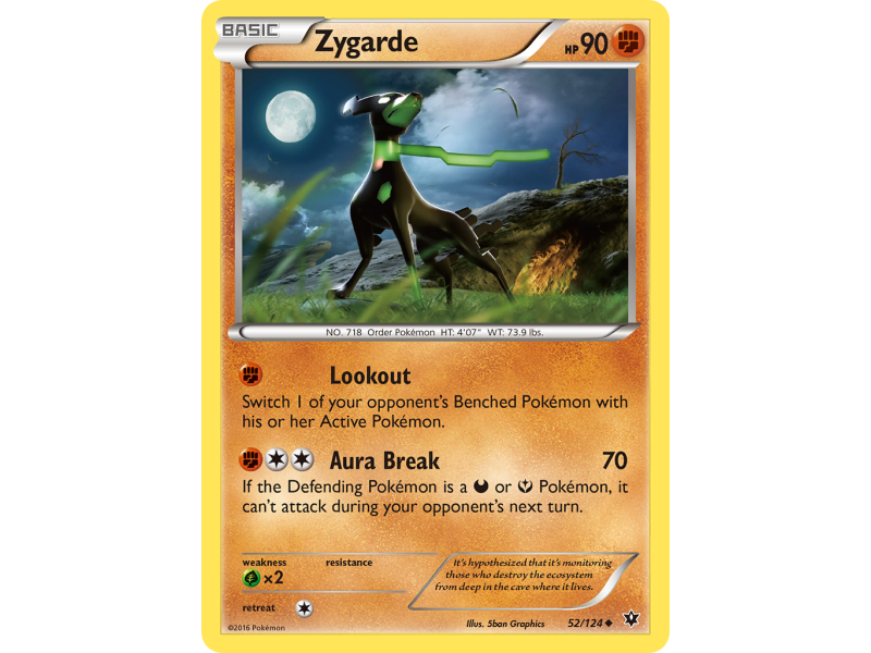 Zygarde (Reverse Holo)