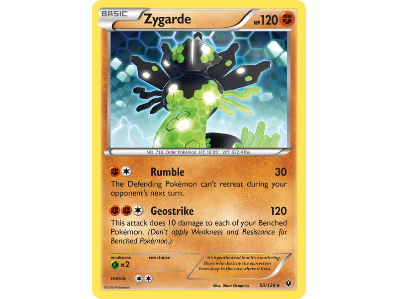 Zygarde (Reverse Holo)